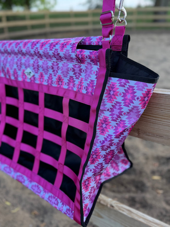 Slow Graze Hay Bag - Diva Aztec | WhinneyWear