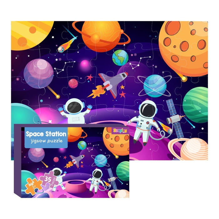 Space Pattern Zigsaw Puzzle