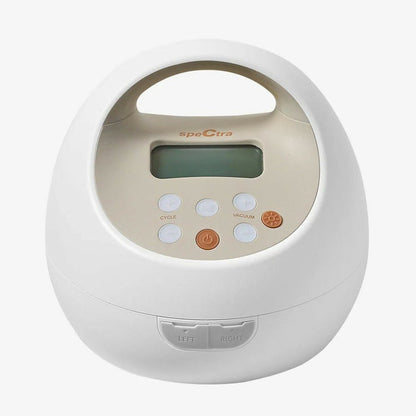 SPECTRA S2 PRO Electric Breast Pump (Sealed) with adjustable suction levels, massage mode, closed-system hygiene, quiet operation, BPA-free components, and sealed packaging for safe and efficient milk expression.