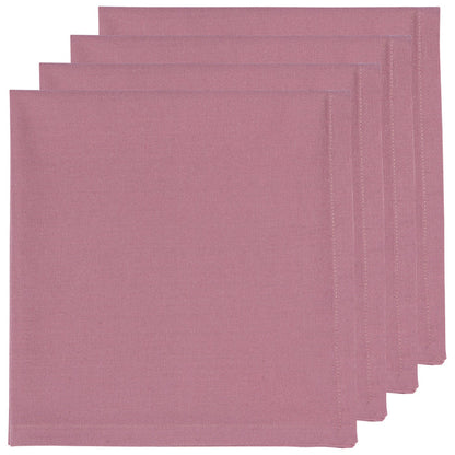 Spectrum Cotton Napkins Mauve Set of 4