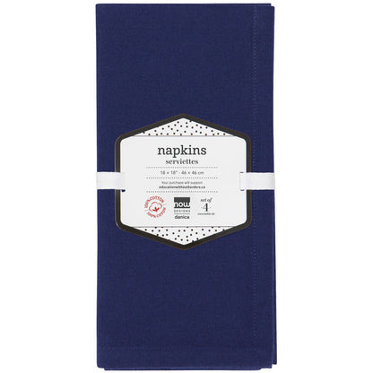 Spectrum Napkins Indigo Blue Set of 4