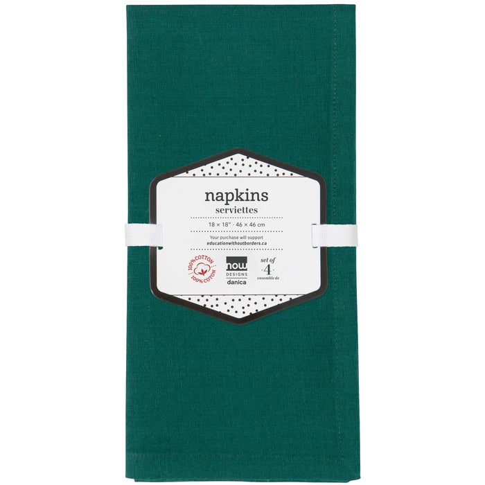 Spectrum Napkins Spruce Green Set of 4