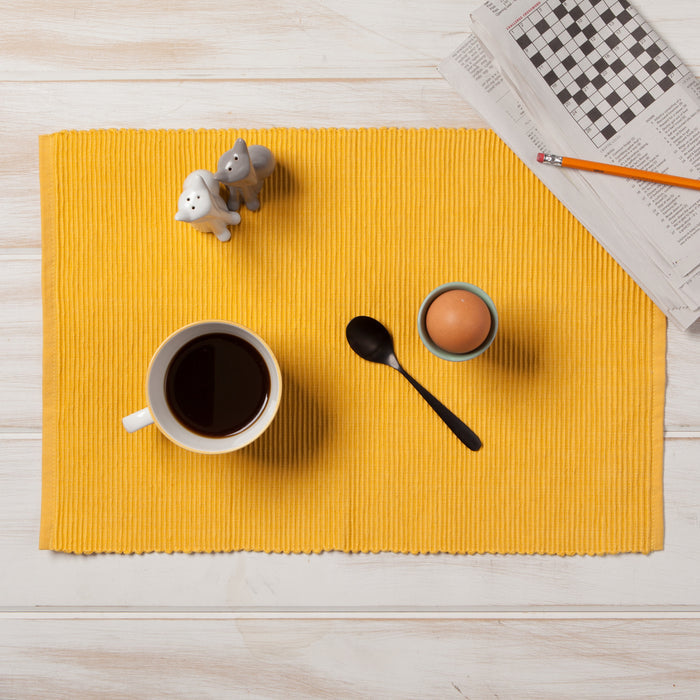 Spectrum Placemat Honey Yellow