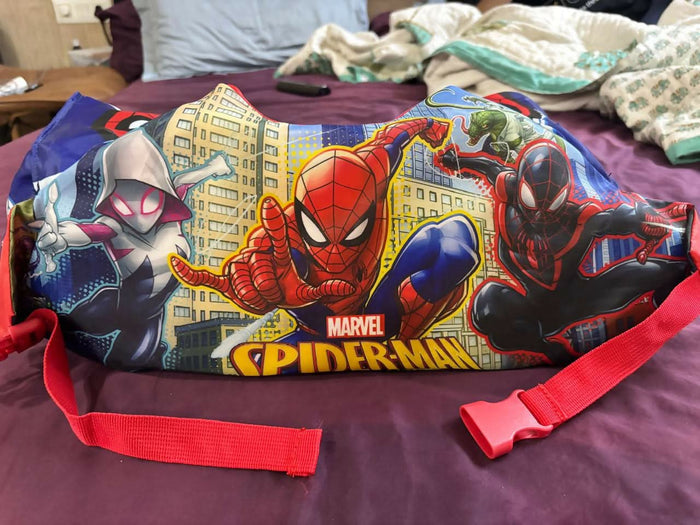 Spider-Man toddler swim vest – fun, safe, and supportive floatation aid for kids.