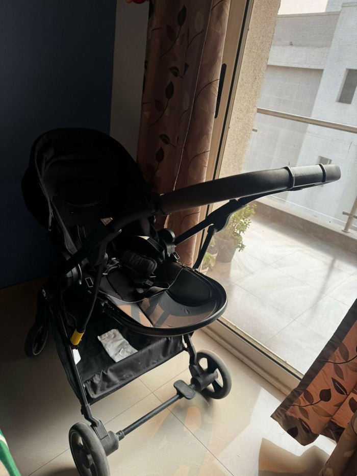 STAR & DAISY Coballe Travel-Friendly Lightweight Baby Stroller Pram – Black