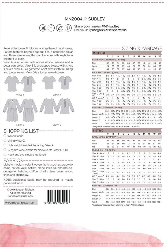 Sudley Dress & Blouse