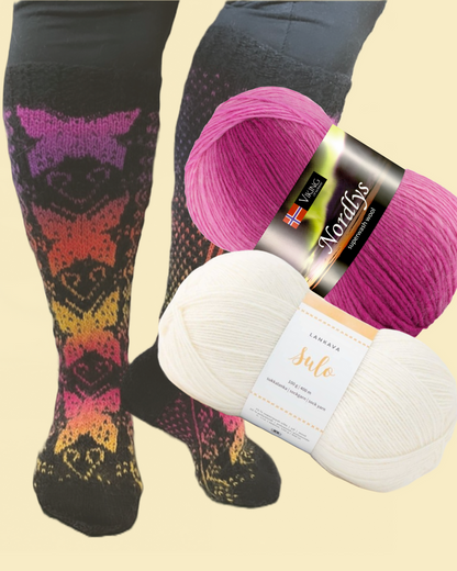 Snow + Pink-Grey-Purple