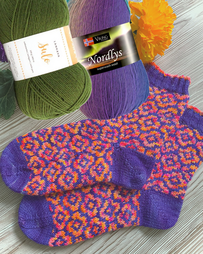 Pesto + Purple Turquoise