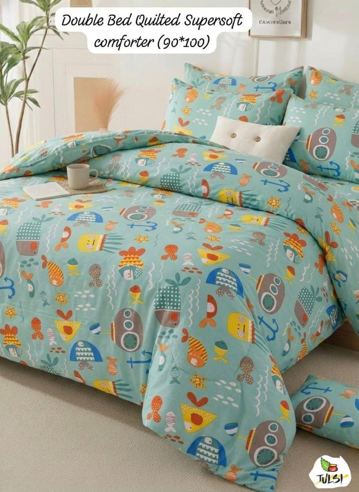 SUMMERBELL Double Bed Quilted Comforter
