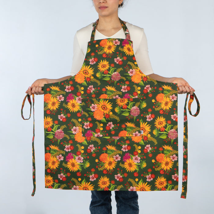 Sunflower Splendor Chef Apron