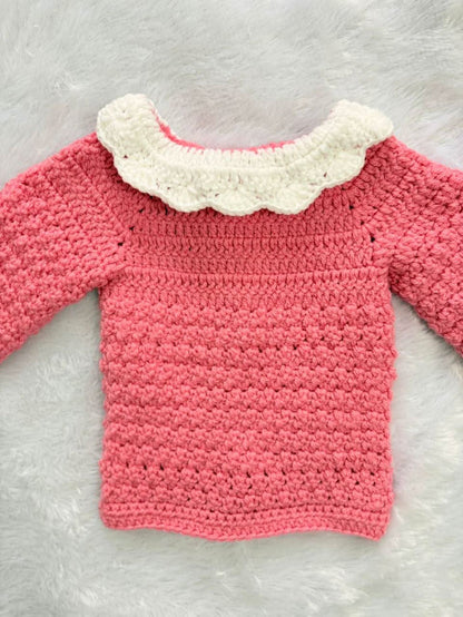 Sweater, Cap, and Booties Set for Baby