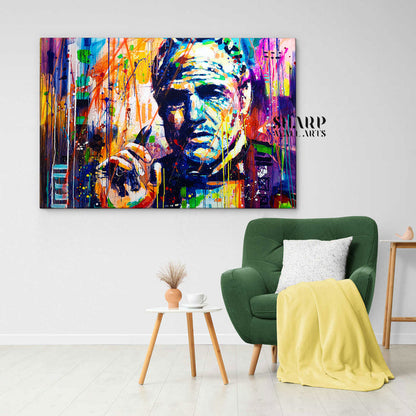 The Godfather Canvas Wall Art