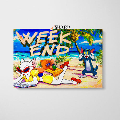 The Weekend Canvas Wall Art