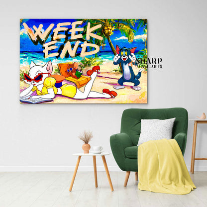The Weekend Canvas Wall Art
