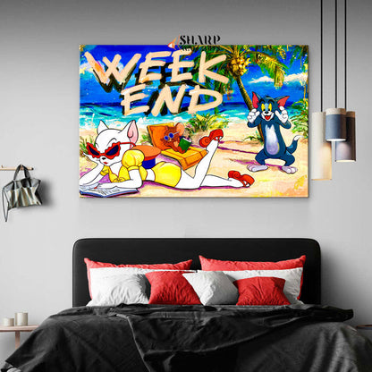 The Weekend Canvas Wall Art