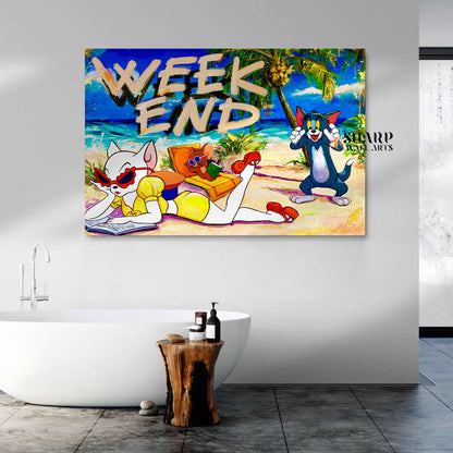 The Weekend Canvas Wall Art