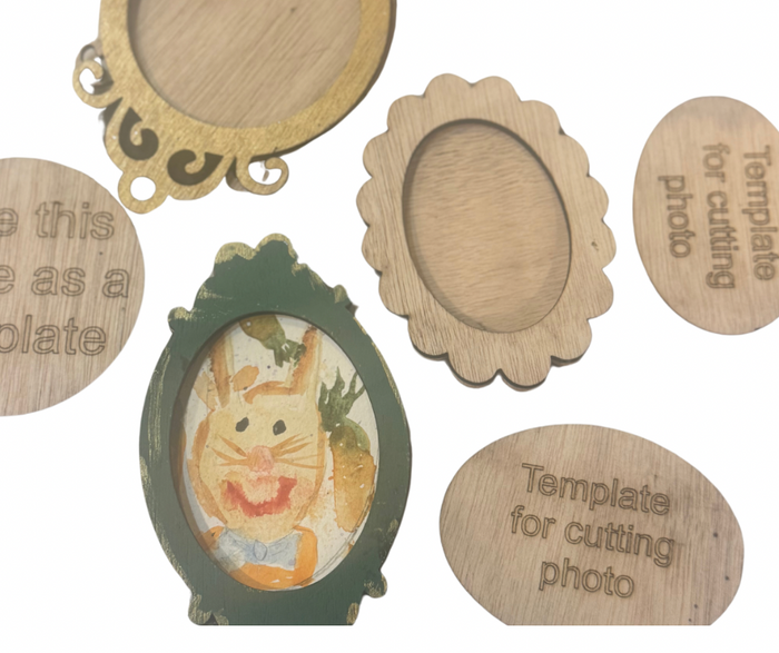Trio of frames for creative adventures