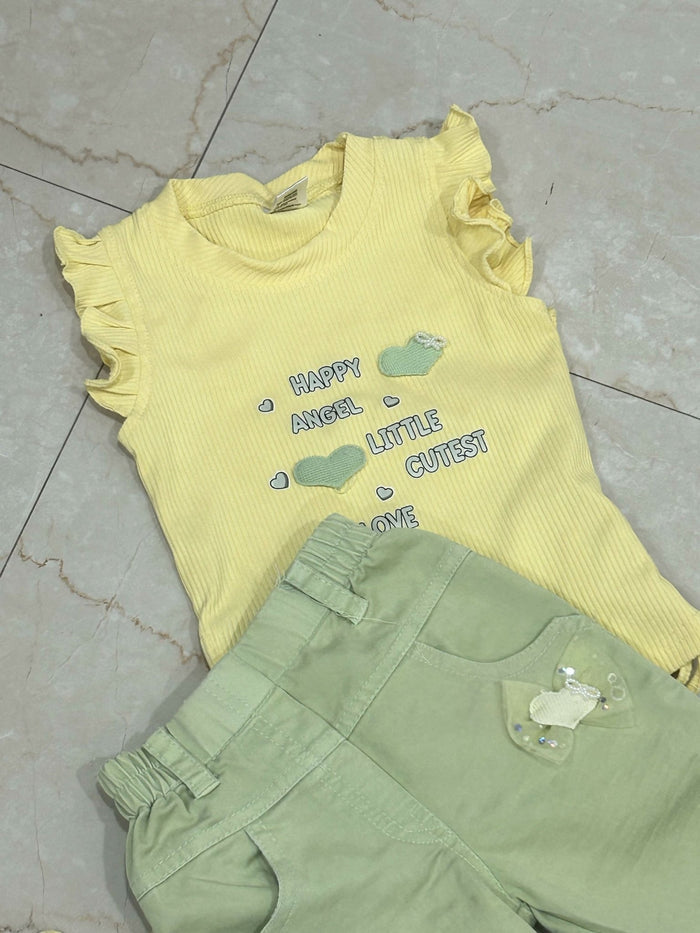 Tshirt and jeans for girl - PyaraBaby