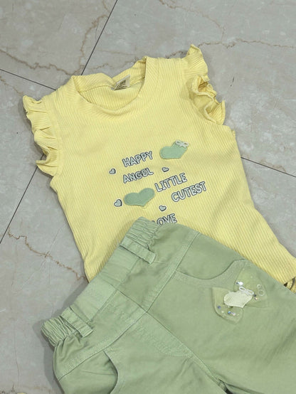Tshirt and jeans for girl - PyaraBaby