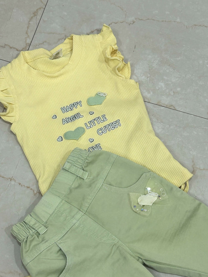 Tshirt and jeans for girl - PyaraBaby