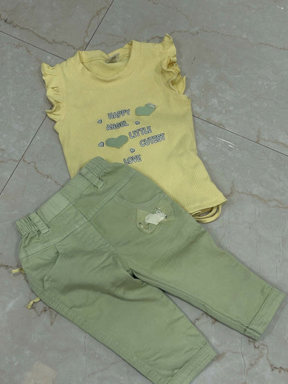 Tshirt and jeans for girl - PyaraBaby