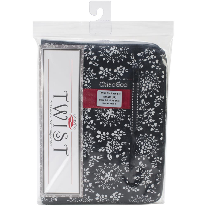 Twist Interchangeable Stainless Steel Knitting Needles - 4" Small Half Set