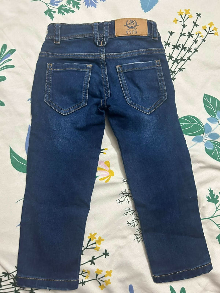 Upgrade your child's wardrobe with USPA Jeans for Kids, offering a timeless look, comfortable fit, and durable construction for everyday wear.