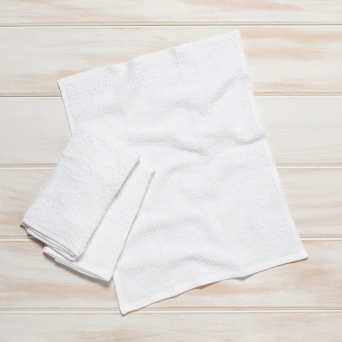 Utility Barmops Large White Set of 3