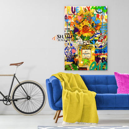 Van Gogh Sunflowers Modern Vision Canvas Wall Art