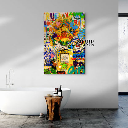 Van Gogh Sunflowers Modern Vision Canvas Wall Art