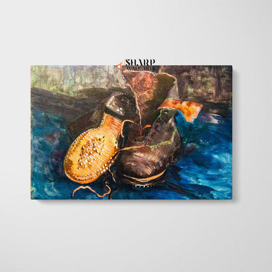 Vincent van Gogh A Pair Of Shoes Canvas Wall Art