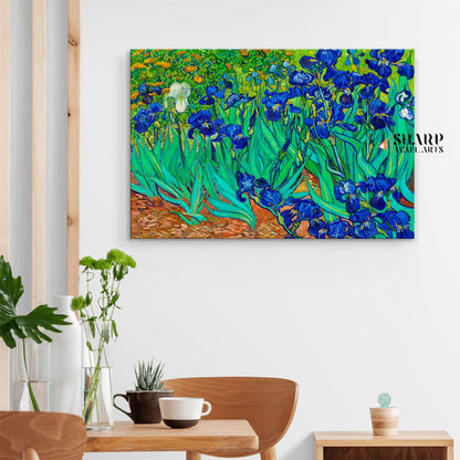 Vincent van Gogh Irises Canvas Wall Art