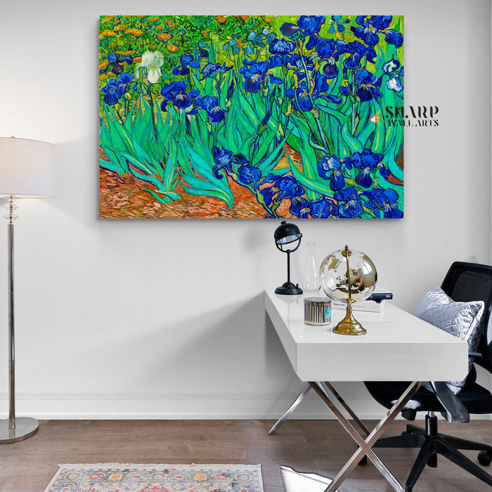 Vincent van Gogh Irises Canvas Wall Art