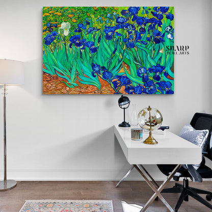 Vincent van Gogh Irises Canvas Wall Art