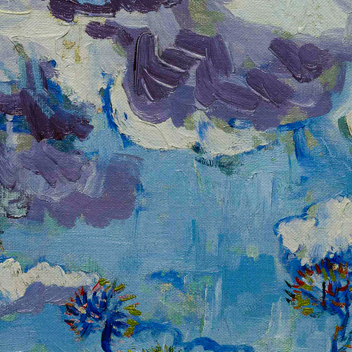 Vincent van Gogh Landscape Under a Stormy Sky Canvas Wall Art