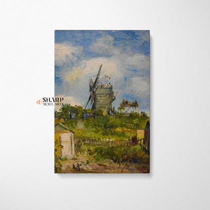 Vincent Van Gogh Le Blute-Fin Mill Canvas Wall Art
