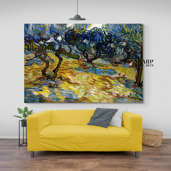 Vincent van Gogh Olive Trees Canvas Wall Art