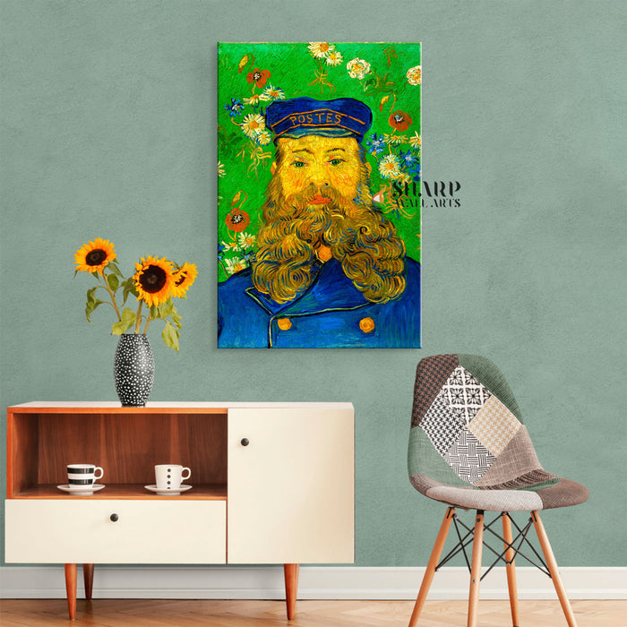 Vincent van Gogh Portrait Of Joseph Roulin Canvas Wall Art