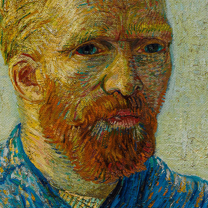 Vincent van Gogh Self-Portrait As A Painter Canvas Wall Art