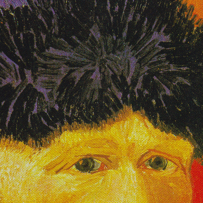 Vincent van Gogh Self-Portrait With Bandaged Ear And Pipe Canvas Wall Art