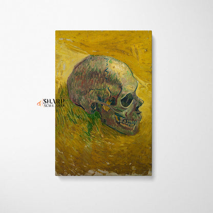 Vincent van Gogh Skull Canvas Wall Art