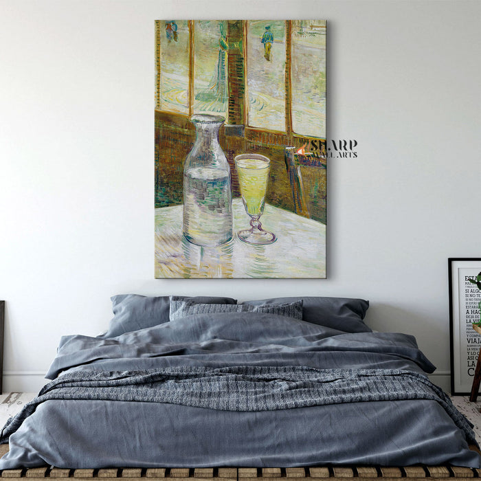 Vincent Van Gogh Still Life With Absinthe Canvas Wall Art