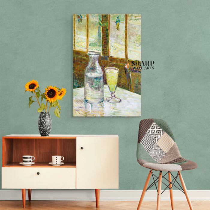 Vincent Van Gogh Still Life With Absinthe Canvas Wall Art