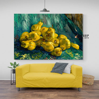Vincent van Gogh Still Life With Pears Canvas Wall Art