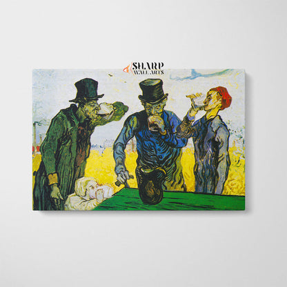 Vincent van Gogh The Drinkers Canvas Wall Art