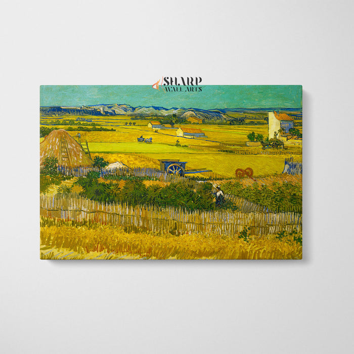 Vincent van Gogh The Harvest Canvas Wall Art