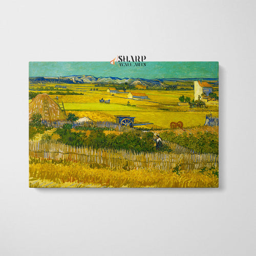 Vincent van Gogh The Harvest Canvas Wall Art