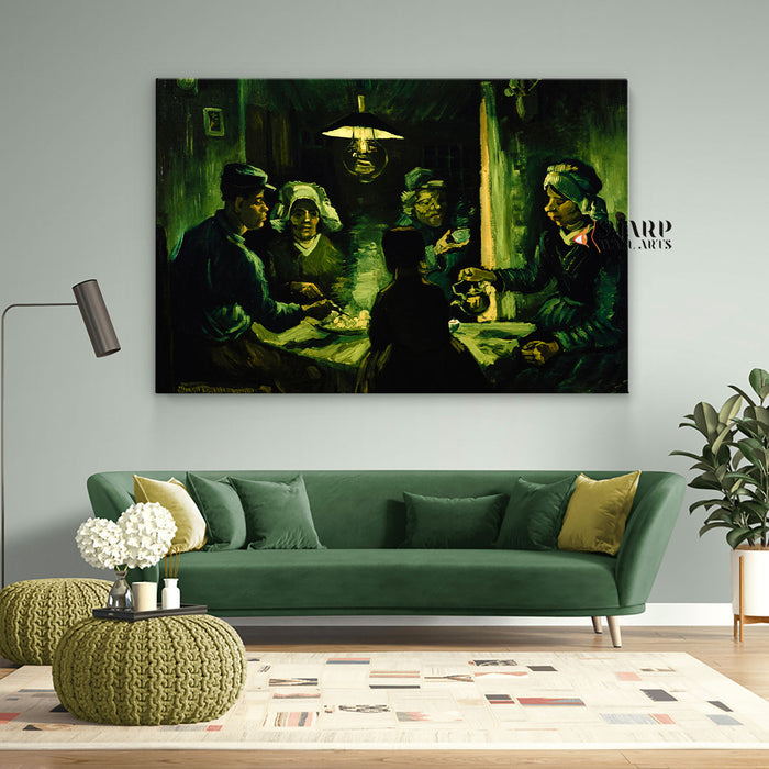 Vincent van Gogh The Potato Eaters Canvas Wall Art