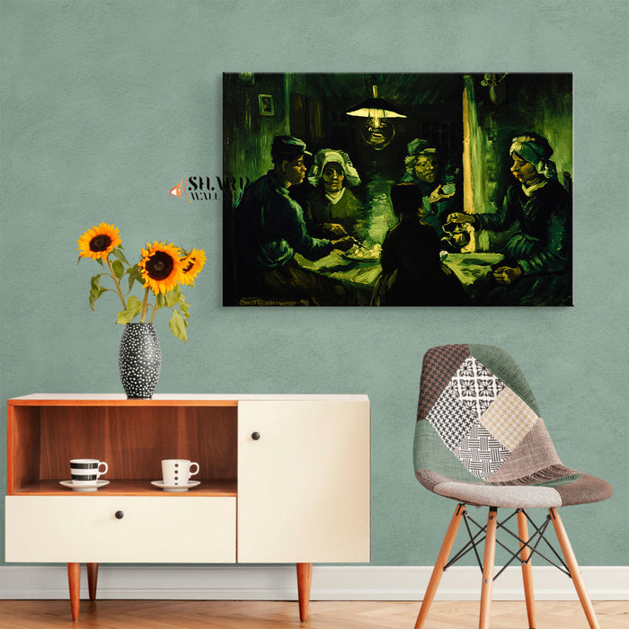 Vincent van Gogh The Potato Eaters Canvas Wall Art