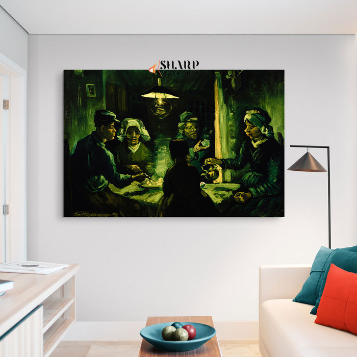 Vincent van Gogh The Potato Eaters Canvas Wall Art